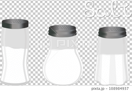 big set different types glassware filled salt big set different types glassware filled salt 108984937