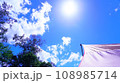 テントから見た太陽 108985714