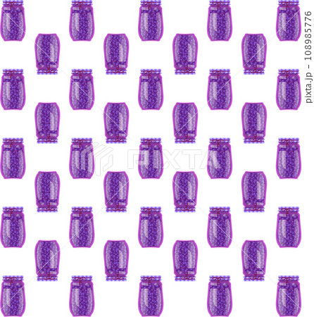 Canning vector illustration. The canning seamless pattern, eloquent expression turning ingredients into jarred poetry Jars lined with canned goods, pantrys tapestry reflecting art preservation Food 108985776