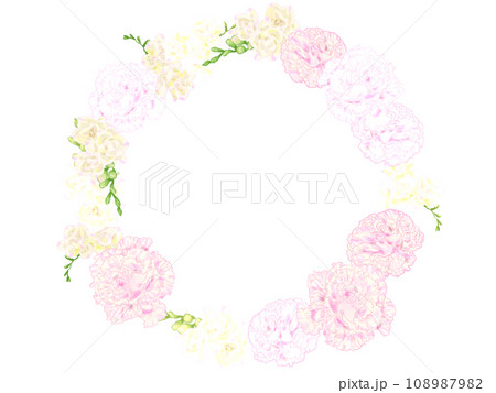 リシアンサスフリージアリース 108987982