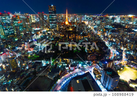 東京夜景 Nov.2023 摩天楼の大都会 東京夜景 Nov.2023 摩天楼の大都会 108988419
