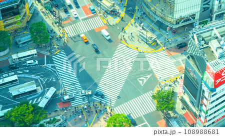 渋谷スクランブル交差点　2023秋 108988681