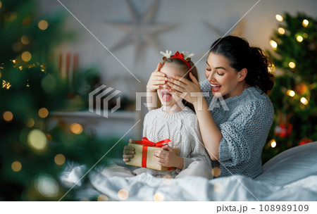 family celebrating Christmas family celebrating Christmas 108989109