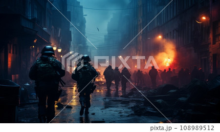special forces in the city at war 108989512