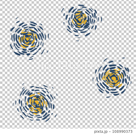 Starry night element impressionism painting element vincent vangogh artistic inspiration 108990373