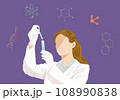 Scientist woman testing something in lab 108990838