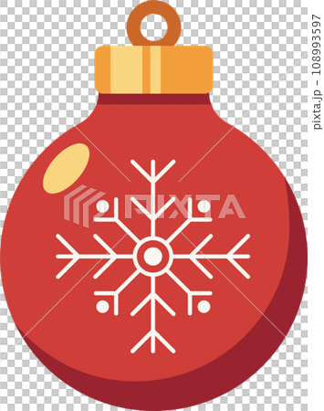 Christmas Ball Ornaments Vector Illustration Christmas Ball Ornaments Vector Illustration 108993597