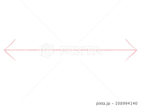 手描きの矢印 手描きの矢印 108994140