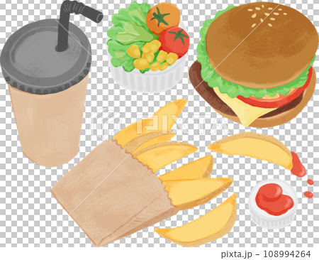 Hamburger set Hamburger set 108994264