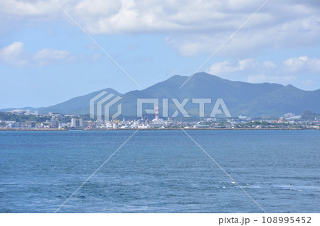 長崎県長崎港から五島市福江港への船旅 108995452