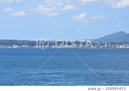 長崎県長崎港から五島市福江港への船旅 108995453