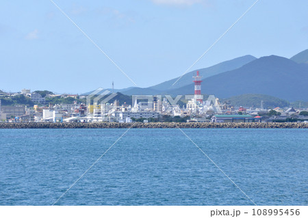 長崎県長崎港から五島市福江港への船旅 108995456