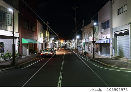長崎県五島市中央町の夜景(2022年) 長崎県五島市中央町の夜景(2022年) 108995978