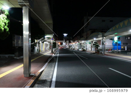 長崎県五島市中央町の夜景(2022年) 長崎県五島市中央町の夜景(2022年) 108995979