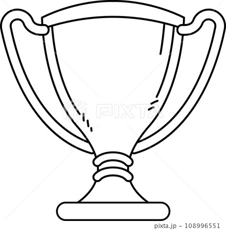Soccer Trophy Vector Illustration Simple Style Set Soccer Trophy Vector Illustration Simple Style Set 108996551