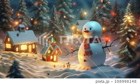snowman for christmas snowman for christmas 108998148