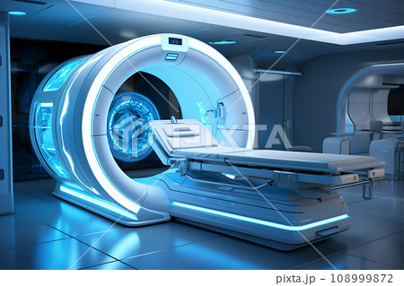 MRI machine, magnetic resonance imaging 108999872