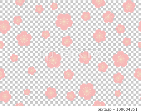 桜の壁紙（シームレス） 109004851