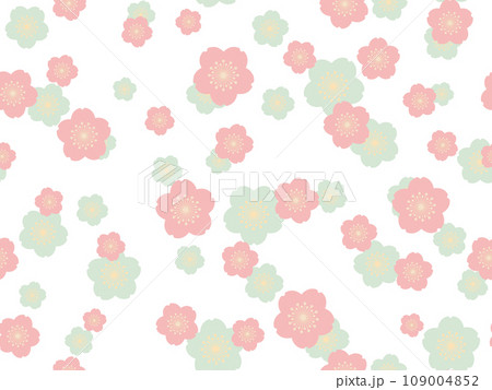 桜の壁紙（シームレス） 109004852