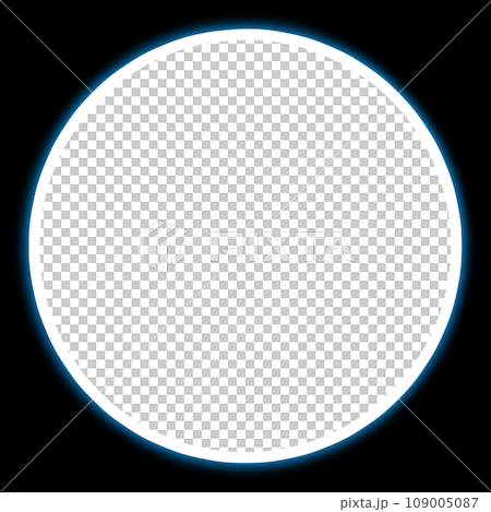 円形のコピースペース 109005087