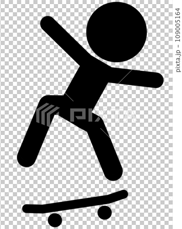 Stickman skateboarding 109005164