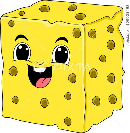 cartoon logo of boxed cheese laughing happily cartoon logo of boxed cheese laughing happily 109005492