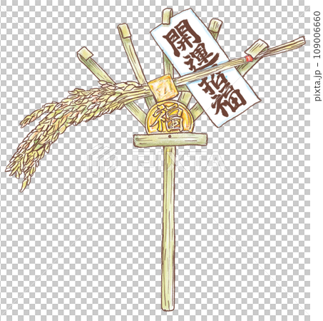 熊手守り_浅草_酉の市 109006660