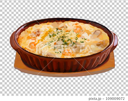 Shrimp gratin (without spoon) Shrimp gratin (without spoon) 109009072