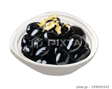 おせちの黒豆（金箔付き） 109009342