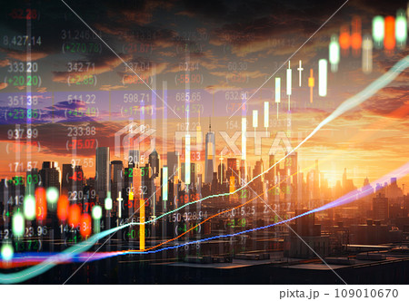 Double exposure businessman and stock market or forex graph suitable for financial investment concept. Economy trends background for business idea and all art work design. Abstract finance background. Double exposure businessman and stock market or forex graph suitable for financial investment concept. Economy trends background for business idea and all art work design. Abstract finance background. 109010670