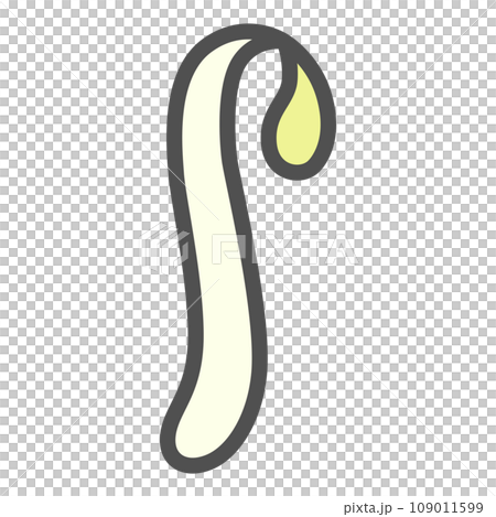 彩色簡約蔬菜單品圖示豆芽 109011599