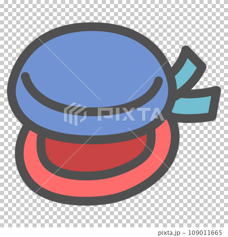 Color simple musical instrument single item icon castanet Color simple musical instrument single item icon castanet 109011665