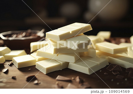 White chocolate. Generative AI White chocolate. Generative AI 109014569