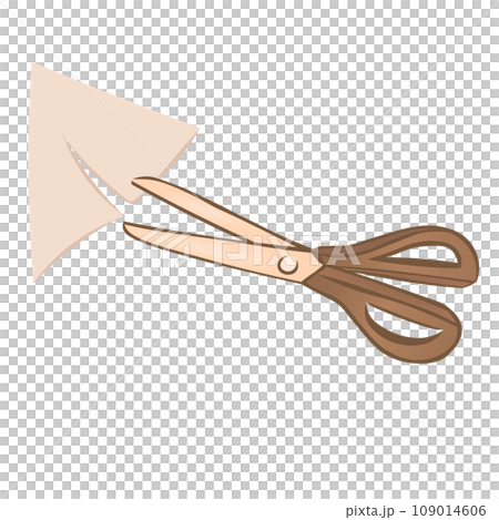 Vector illustration of scissors Vector illustration of scissors 109014606