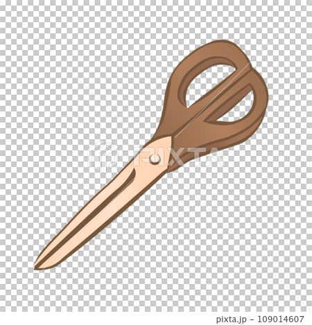 Vector illustration of scissors 109014607