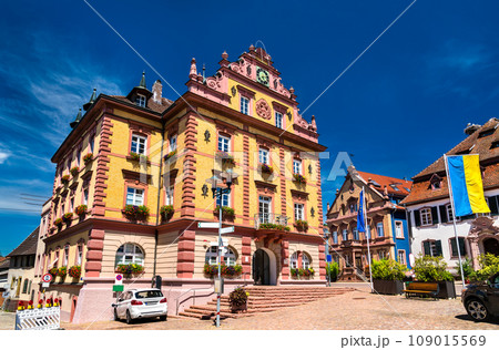 Architecture of Herbolzheim, a town in Baden-Wuerttemberg, Germany 109015569