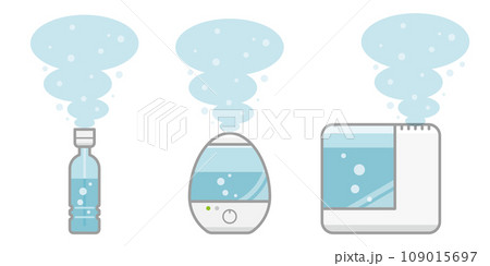 加湿器のイラストセット 109015697