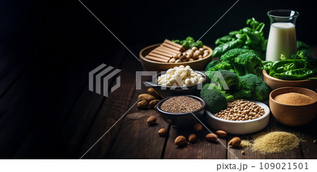 Selection of plant based protein sources 109021501