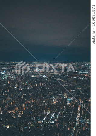 フィルム風の東京夜景 フィルム風の東京夜景 109021971