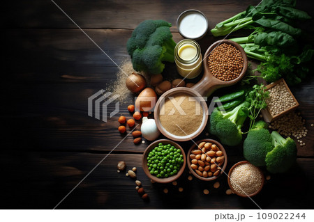Selection of plant based protein sources Selection of plant based protein sources 109022244