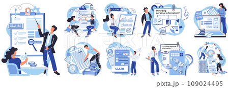 Financial audit vector illustration. Financial audits promote transparency within corporations, fostering trust Finance management is essential for successful budgeting, optimizing financial health 109024495