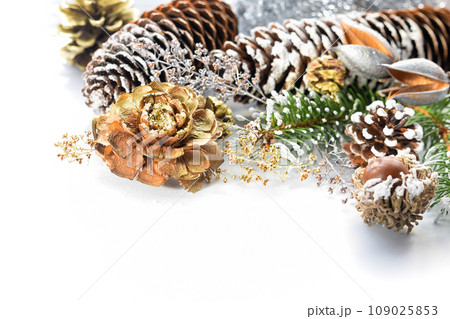 シダーローズとドイツトウヒのアレンジメント 109025853