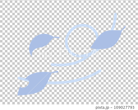 寂しい雰囲気の背景イラスト 109027793