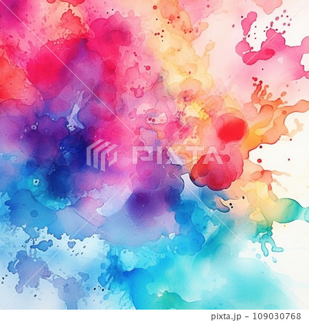 his abstract background features a playful splash of watercolor his abstract background features a playful splash of watercolor 109030768