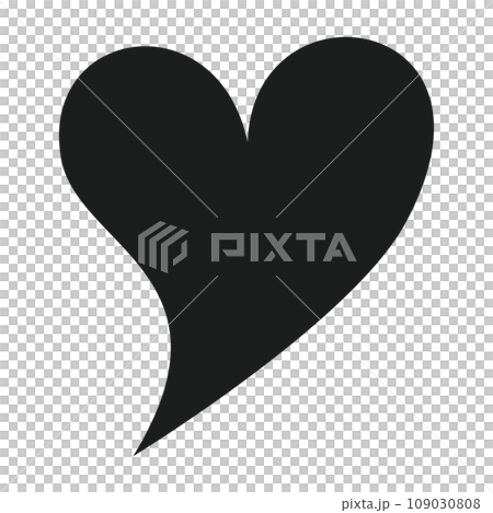 Heart icon love symbol mark - Stock Illustration [109030808] - PIXTA