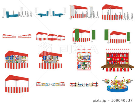 お祭りセット 109040337