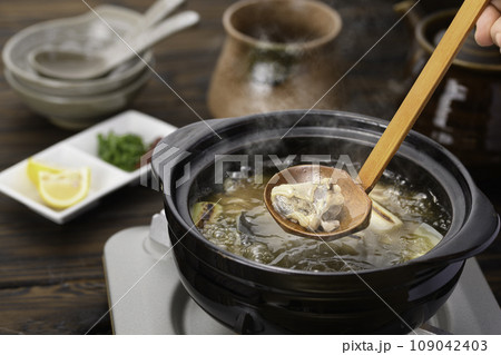 コラーゲンたっぷりの鍋料理 すっぽん鍋 コラーゲンたっぷりの鍋料理 すっぽん鍋 109042403