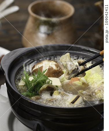 コラーゲンたっぷりの鍋料理 すっぽん鍋 コラーゲンたっぷりの鍋料理 すっぽん鍋 109042411