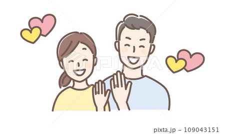 婚約した男女 109043151