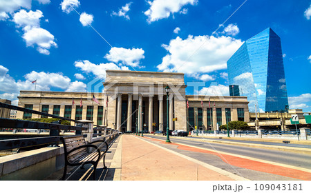 30th Street Station in Philadelphia, Pennsylvania, United States 109043181